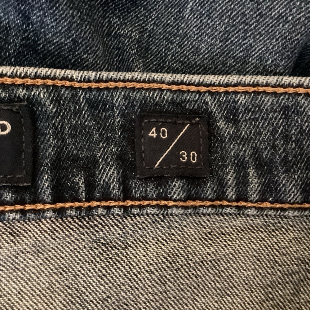 Lucky Brand 410 Athletic Slim Men’s Denim Distressed Straight Leg Jeans. 40/30 - Picture 8 of 11